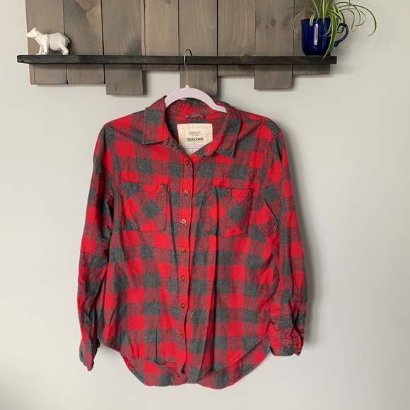 Oversized plaid shirt - Picture 1 of 4